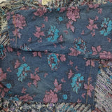 TANTRUMS タントラムズ 90s- インド製 ヴィンテージ デザインジャケット サイズXXL デニムジャケット ブルー パープル レディース【中古】5-1210M♪