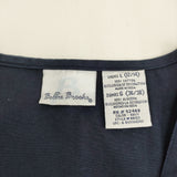 Bobbie Brooks ボビーブルックス インド製 刺繍 花 サイズL/12/14 ジレ ベスト ネイビー レディース【中古】5-1210M♪