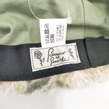 Barairo no Boushi バラ色の帽子 花柄ファーキャップ 定価14850円 キャップ ベージュ レディース バラ色の帽子【中古】5-1215T◎