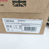 NEW BALANCE UK 991v2 Grounded Pastels 991GV2 定価39600円 23cm スニーカー グリーン レディース ニューバランス【中古】5-1210G♪