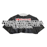 HYKE FAUX LEATHER CROPPED TOP 251-17487 クロップドトップ 合皮 カットソー 25SS ブラック レディース ハイク【中古】6-0114M∞