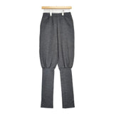 G.V.G.V. ARABIAN PANTS 定価35200円 GV2433004 ウールカットソー パンツ グレー レディース ジーヴィージーヴィー【中古】6-0114T∞