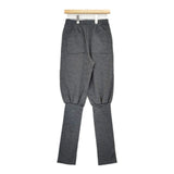 G.V.G.V. ARABIAN PANTS 定価35200円 GV2433004 ウールカットソー パンツ グレー レディース ジーヴィージーヴィー【中古】6-0114T∞