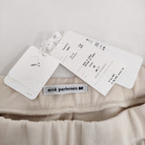 mina perhonen comodo aaa8703 サイズ38 定価41800円 ウールナイロン イージー パンツ 22AW アイボリー レディース ミナペルホネン【中古】5-1210T♪