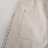 mina perhonen comodo aaa8703 サイズ38 定価41800円 ウールナイロン イージー パンツ 22AW アイボリー レディース ミナペルホネン【中古】5-1210T♪