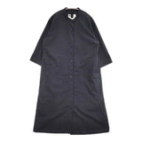 MHL. 595-5158500 COTTON CUPRA PLAINWEAVE 定価36960円 ワンピース 25SS ネイビー レディース エムエイチエル【中古】6-0304M∞
