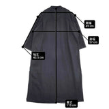 MHL. 595-5158500 COTTON CUPRA PLAINWEAVE 定価36960円 ワンピース 25SS ネイビー レディース エムエイチエル【中古】6-0304M∞