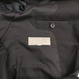 MARGARET HOWELL 578-220310 ウール 2ボタン テーラードジャケット ブラック レディース マーガレットハウエル【中古】6-0114T∞