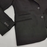 MARGARET HOWELL 578-220310 ウール 2ボタン テーラードジャケット ブラック レディース マーガレットハウエル【中古】6-0114T∞