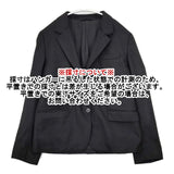 MARGARET HOWELL 578-220310 ウール 2ボタン テーラードジャケット ブラック レディース マーガレットハウエル【中古】6-0114T∞