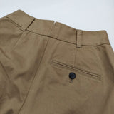 MARGARET HOWELL COTTON TWILL サイズ1 定価39600円 578-5243205 パンツ 25AW ベージュ レディース マーガレットハウエル【中古】5-1210G♪