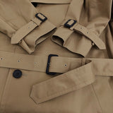 HYKE ライナー付き REGULAR FIT 211-17239 サイズ5 トレンチコート ベージュ レディース ハイク【中古】5-1210T♪