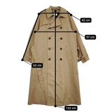 HYKE ライナー付き REGULAR FIT 211-17239 サイズ5 トレンチコート ベージュ レディース ハイク【中古】5-1210T♪