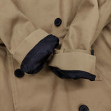 HYKE ライナー付き REGULAR FIT 211-17239 サイズ5 トレンチコート ベージュ レディース ハイク【中古】5-1210T♪