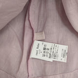 nest Robe 01212-1194 リネンフリルチュニック リボン付き 日本製 サイズF チュニック ピンク レディース ネストローブ【中古】6-0421S△