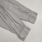 nest Robe/UpcycleLino ラッフルカラー 01213-1035-1 ブラウス シャツ ライトブルー系 レディース ネストローブ/アップサイクルリノ【中古】6-0425M∞
