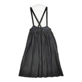 nest Robe リネン起毛ジャンパースカート 01224-1264 サロペット ブラック レディース ネストローブ【中古】6-0114T∞