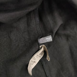 nest Robe リネン起毛ジャンパースカート 01224-1264 サロペット ブラック レディース ネストローブ【中古】6-0114T∞