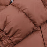 THE NORTH FACE ヌプシジャケット ショート丈 NDW92335 サイズL ダウンジャケット 23AW ブラウン ブラック レディース ザノースフェイス【中古】5-1219A♪