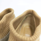 mina perhonen mountain pigeon 24.5cm ブーティ ブーツ ブラウン レディース ミナペルホネン【中古】5-1217T◎