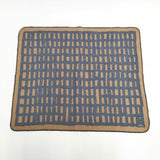 mina perhonen sora check ひざ掛け ブランケット ブラウン グレー レディース ミナペルホネン【中古】5-1215T◎