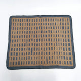 mina perhonen sora check ひざ掛け ブランケット ブラウン グレー レディース ミナペルホネン【中古】5-1215T◎