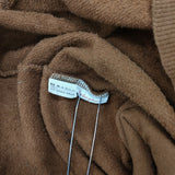babaghuri J0553UB152 ドロップショルダー コットン ワンピース ブラウン レディース ババグーリ【中古】6-0224M♪