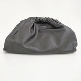 BOTTEGA VENETA レザー がま口 クラッチバッグ ブラック レディース ボッテガヴェネタ【中古】5-1210G♪