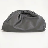 BOTTEGA VENETA レザー がま口 クラッチバッグ ブラック レディース ボッテガヴェネタ【中古】5-1210G♪