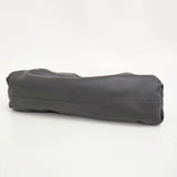 BOTTEGA VENETA レザー がま口 クラッチバッグ ブラック レディース ボッテガヴェネタ【中古】5-1210G♪