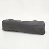 BOTTEGA VENETA レザー がま口 クラッチバッグ ブラック レディース ボッテガヴェネタ【中古】5-1210G♪