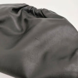 BOTTEGA VENETA レザー がま口 クラッチバッグ ブラック レディース ボッテガヴェネタ【中古】5-1210G♪