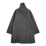 ISSEY MIYAKE WHITE LABEL IM34FA701 サイズ2 プリーツ ショールカラー コート ブラック レディース イッセイミヤケ【中古】5-1226T♪