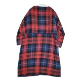 45R/45rpm コットンシェットランドタータンチェック2wayワンピース 定価66000円 セットアップ レッド レディース フォーティーファイブアールピーエム【中古】6-0124T∞