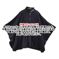 nest Robe ポンチョコート 01104-2043 ウールカシミヤ混 コート