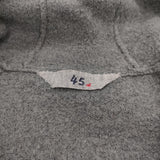 45R/45rpm ウール縮絨フードコート 定価62700円 サイズ3 コート グレー レディース フォーティーファイブアールピーエム【中古】5-1219T♪