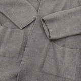 45R/45rpm ウール縮絨フードコート 定価62700円 サイズ3 コート グレー レディース フォーティーファイブアールピーエム【中古】5-1219T♪