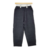 Danton リファインウール イージーパンツ JD-2540 WRF チェック パンツ チャコールグレー ネイビー レディース ダントン【中古】6-0124T∞