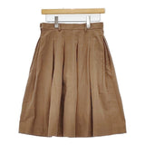 45R/45rpm ライトモールスキンスカート 定価24000円 スカート キャメル レディース フォーティーファイブアールピーエム【中古】6-0124T∞