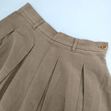 45R/45rpm ライトモールスキンスカート 定価24000円 スカート キャメル レディース フォーティーファイブアールピーエム【中古】6-0124T∞