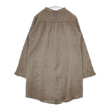 wash wash ウール シャツワンピ ワンピース ベージュ レディース ウォッシュウォッシュ【中古】6-0124T∞