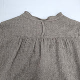 wash wash ウール シャツワンピ ワンピース ベージュ レディース ウォッシュウォッシュ【中古】6-0124T∞