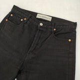 THE SHINZONE CIGARETTE DENIM シガレット ブラック 17AMSPA01 サイズ38 デニムパンツ ブラック レディース シンゾーン【中古】6-0224G♪