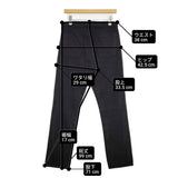 THE SHINZONE CIGARETTE DENIM シガレット ブラック 17AMSPA01 サイズ38 デニムパンツ ブラック レディース シンゾーン【中古】6-0224G♪