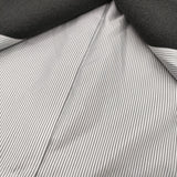 Le Minor ノーカラーウールリングソフト圧縮コート EL33105 定価38500円 サイズ38 コート 21AW チャコールグレー レディース ルミノア【中古】5-1219T♪