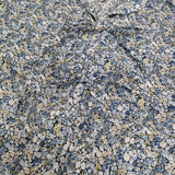 nest Robe リネンリバティセーラーブラウス 定価34100円 01251-1059 花柄 ブラウス シャツ 25SS ブルー レディース ネストローブ【中古】5-1210M♪