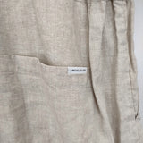 nest Robe 【UpcycleLino】バルーンスリーブサロペット 定価42900円 オールインワン ツナギ 24SS ナチュラル レディース ネストローブ【中古】6-0329M♪