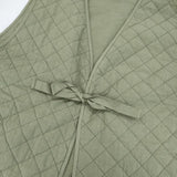 nest Robe コットンラミーキルティングリバーシブルベスト 01221-1147 ベスト カーキ レディース ネストローブ【中古】6-0304M∞