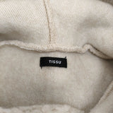 UNIVERSAL TISSU ボア BIGフーディワイドパーカー 定価16500円 TS193CT075 24AW アイボリー レディース ユニバーサルティシュ【中古】5-1210T♪