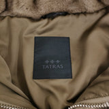 TATRAS ARABIS アラビス ボアブルゾン フェイクファー 定価77000円 LJXA0199034668 25AW ブラウン モカ レディース タトラス【中古】5-1210A♪
